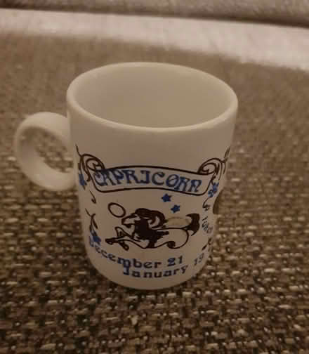 Photo of free Mini Kiln Craft Ornamental Collector Capricorn Mug (Handforth SK9) #1