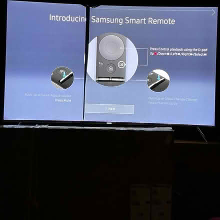 Photo of free 4K Samsung TV - with pixel damage (Llanfair Talhaiarn LL22) #1