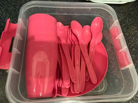 Photo of free Picnic set pink (Great Moulton NR15) #1