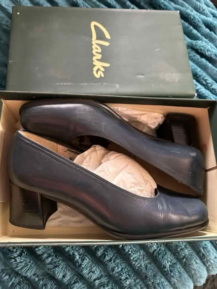 Photo of free Ladies Navy Shoes 5.5 (Gt Cornard CO10) #1