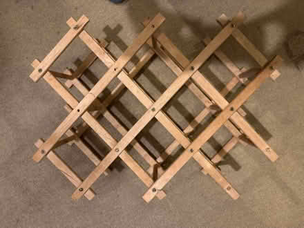 Photo of free Wooden wine rack (St Ives PE27) #1