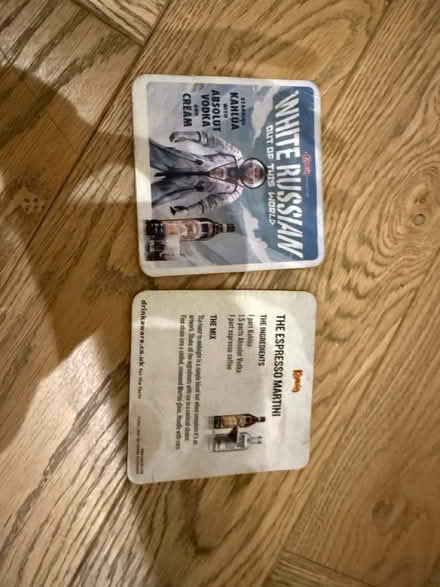 Photo of free 2 coasters with cocktail recipes (Kilburn) #2