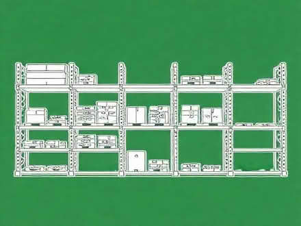Photo of Industrial racking - 600mm deep (Milton Ernest MK44) #1