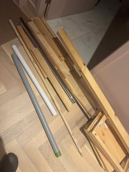 Photo of free Various wood and pipes (Hackney Wick) #2