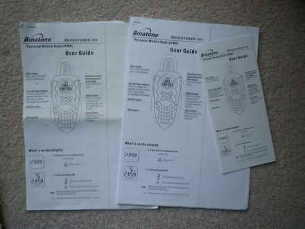 Photo of free Walkie Talkie set of four handsets (Wokingham RG40) #4