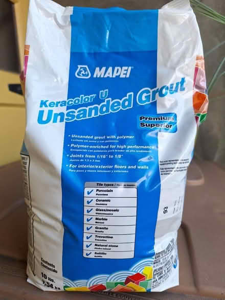 Photo of free Grout mix (North Beacon Hill) #1