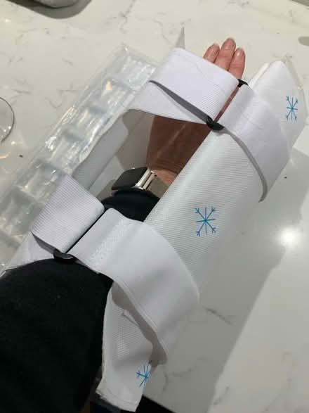 Photo of free Ice band knee cooling compression support (City Centre NR3) #3