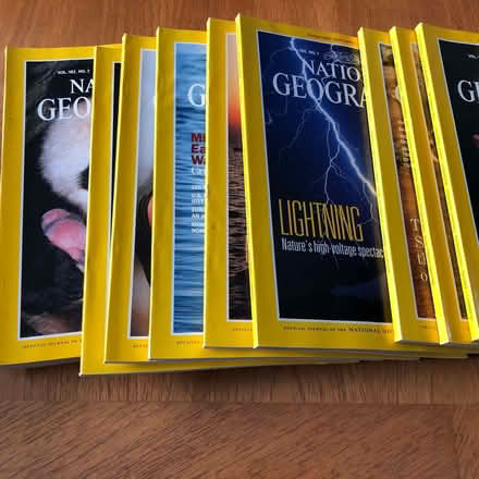 Photo of free National Geographic Magazines 1993 full year 12 copies (North Ascot SL5) #3