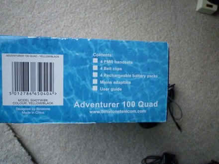 Photo of free Walkie Talkie set of four handsets (Wokingham RG40) #2