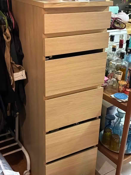 Photo of free Pine wardrobe and Malm drawers (Clontarf) #4