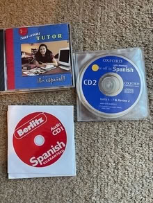 Photo of free Learn Spanish CDs #1