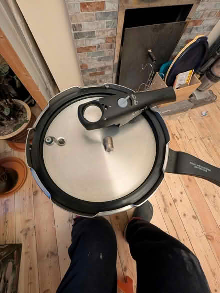 Photo of free Prestige pressure cooker (Wellingborough Northampton) #2
