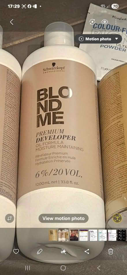 Photo of free Hair lightening products (Enfield EN1) #3