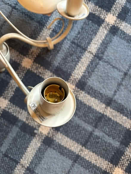 Photo of free 5 arm ceiling candelabra (Bowerham LA1) #2