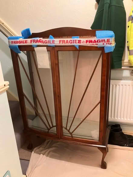 Photo of free Antique Glass Display Cabinet (Goffs Oak EN7) #1
