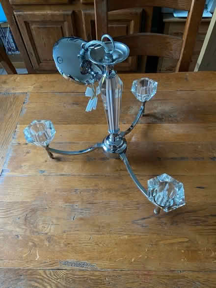 Photo of free Pendant crystal light fixture (Amersham Common HP7) #3