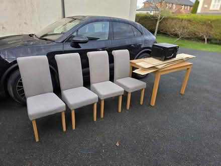 Photo of free Dining Table and Chairs (Rainford WA11) #1