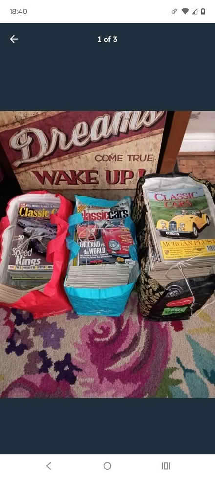Photo of free Classic car magazines (Wf17 6LQ) #1