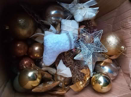Photo of free Xmas tree decorations (Lowestoft NR33) #1