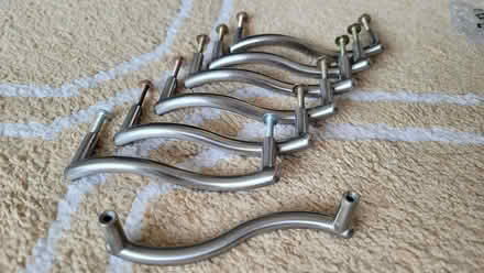 Photo of free Seven wavy kitchen cabinet/cupboard handles (Highworth SN6) #2