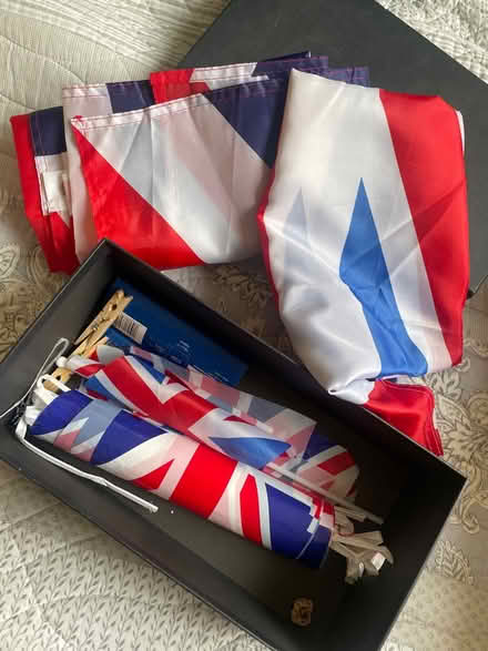 Photo of free Union Jack bunting and flags (Sherwood NG5) #1