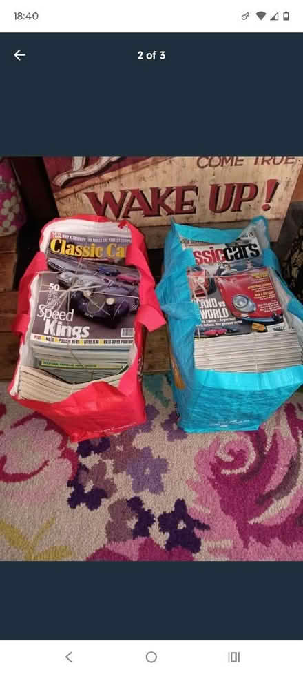 Photo of free Classic car magazines (Wf17 6LQ) #2
