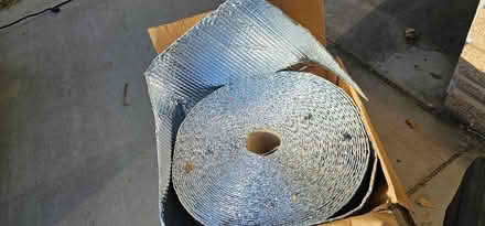 Photo of free silver insulating bubblewrap (near Shields & Prospect) #1