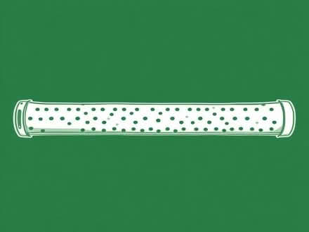 Photo of 80mm perforated pipe - 4m or 4x 1m (Sporle PE32) #1