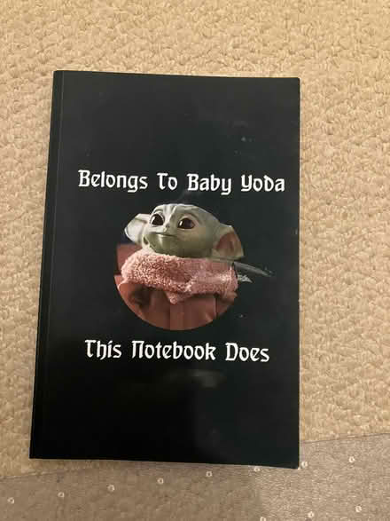 Photo of free Baby yoda notebook (Kempston) #1