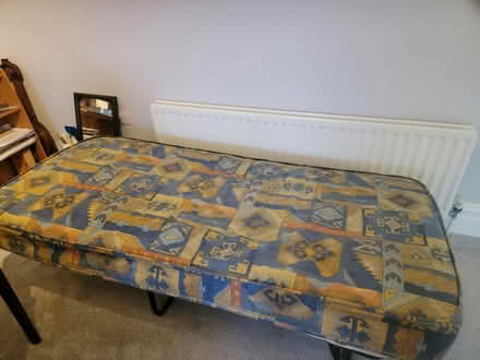 Photo of free Folding down bed + spare mattress (Billingham TS22) #1
