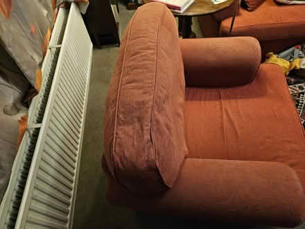 Photo of free Armchair - terracotta cokour (Brinscall PR6) #3