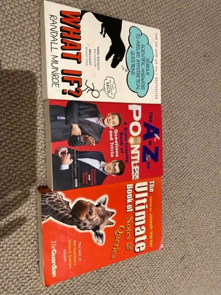 Photo of free 3 x trivia / silly info books (St Albans AL3) #1