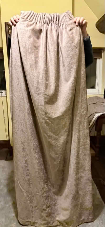 Photo of free 2 x pairs of chenille curtains (4 drops) (Ironbridge TF8) #1