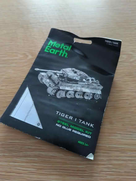 Photo of free Metal Earth Tiger Tank Kit (CB3) #1