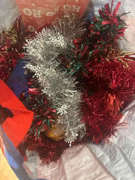 Photo of free Big bag of Christmas decs (CH61) #1