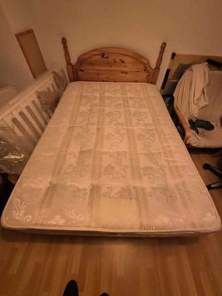 Photo of free Double bed + mattress (Ealing W13) #1