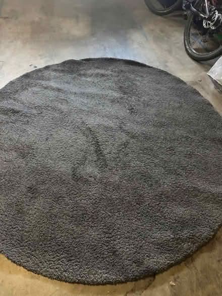 Photo of free Round IKEA rug 7” (Saratoga) #1