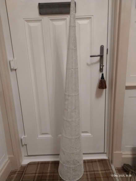 Photo of free White Christmas 'tree' cone (Bridlington YO15) #1