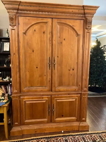 Photo of free Solid wood TV Center (McGees Crossroads area) #1