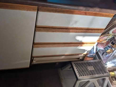 Photo of Vintage Melamine Drawer Front/Hook (CT15) #1