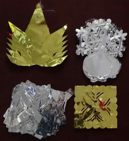Photo of free 4 Concertina Style Xmas Decorations (S8 Lowedges) #1