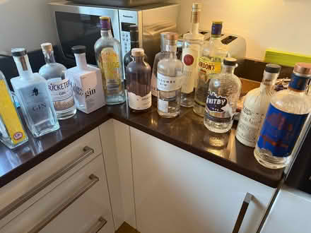 Photo of free Empty Gin bottles - mixed x 14 (Amersham HP7) #1