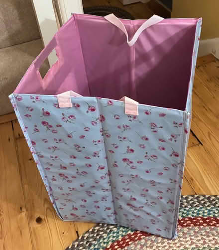 Photo of free Collapsible vinyl laundry box (Summertown OX2) #1