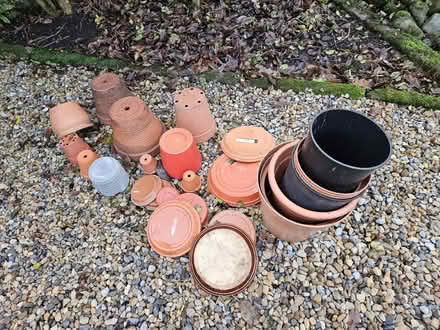 Photo of free Plant pots and saucers (Brinscall PR6) #1