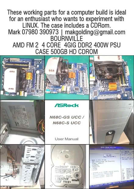 Photo of free Computer parts (Northfield B31) #1