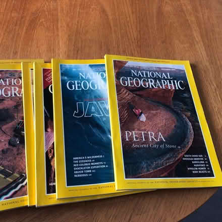 Photo of free Whole 12 copies of National Geographic Magazine for 1998 (North Ascot SL5) #2
