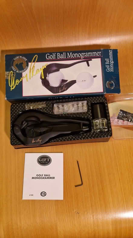 Photo of free Golf ball monogrammer (Henley-on-Thames RG9) #2