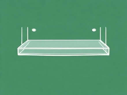 Photo of Glass shelf for 55cm wide fridge (Kempston MK42) #1
