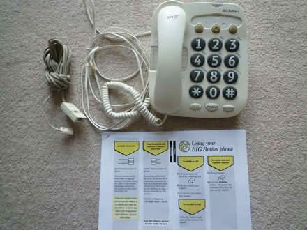 Photo of free BT Big Button Phone (Wokingham RG40) #1