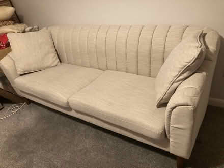 Photo of free Beige Sofa (N3 1LT) #2